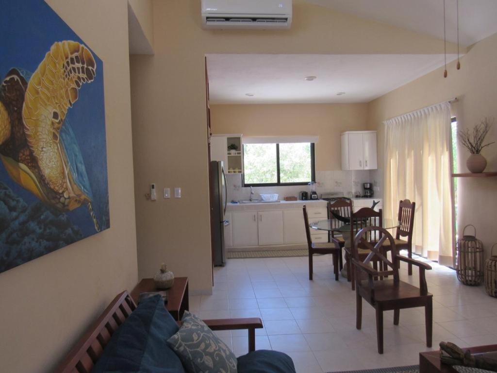 Two Bedroom Beachfront Villa Celestun Exterior foto