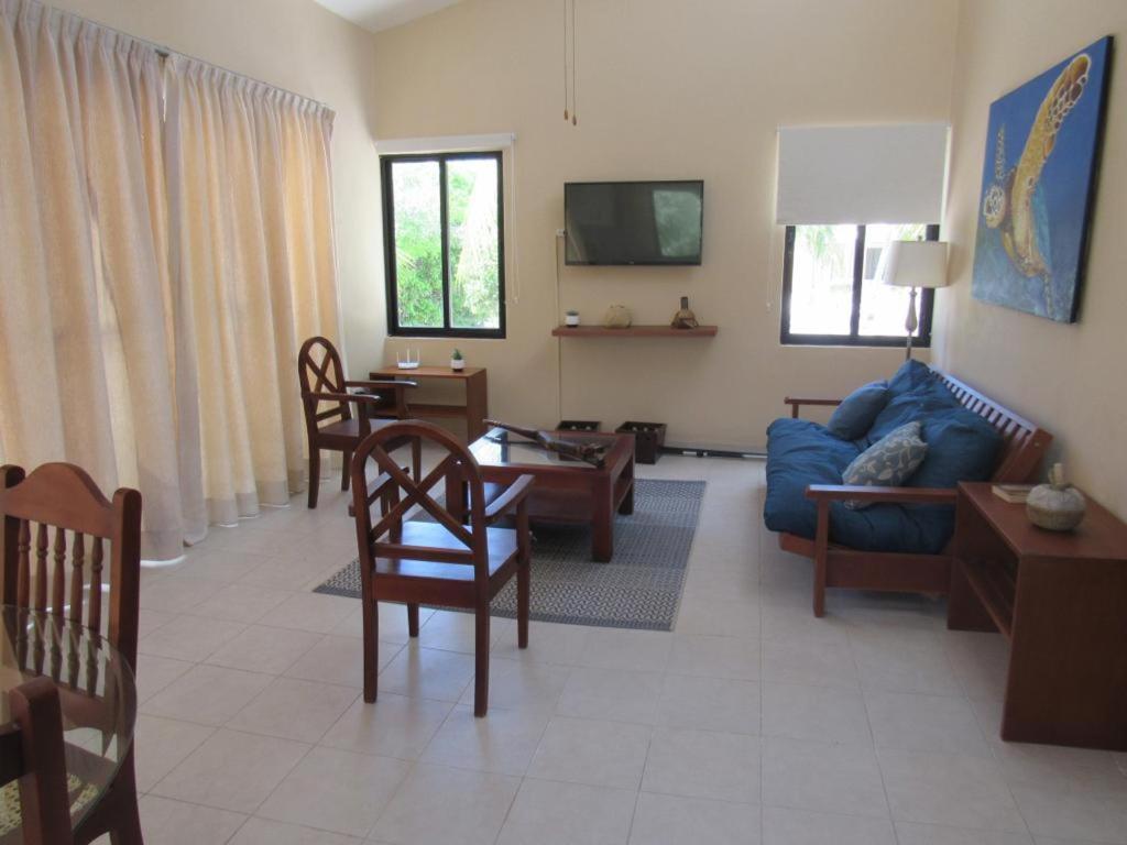 Two Bedroom Beachfront Villa Celestun Exterior foto